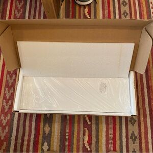 FLYJOE Picture Ledge Shelf for Wall, 16 inch Solid Pine Wood Book Shelves 2 Pack